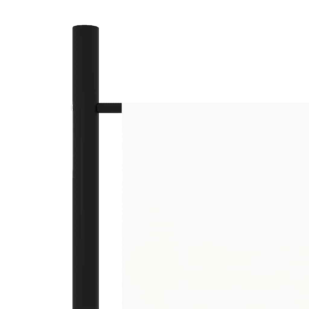 Sobna pregrada s 3 panela bijela 150 x 180 cm