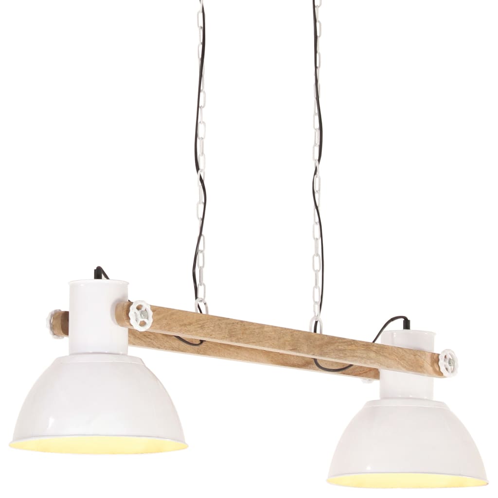 Industrijska viseća svjetiljka 25 W bijela 109 cm E27