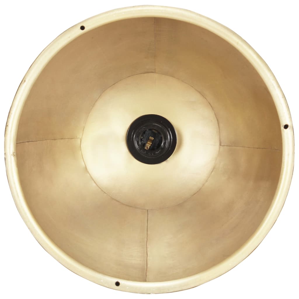 Industrijska viseća svjetiljka 25 W mjedena okrugla 30 cm E27