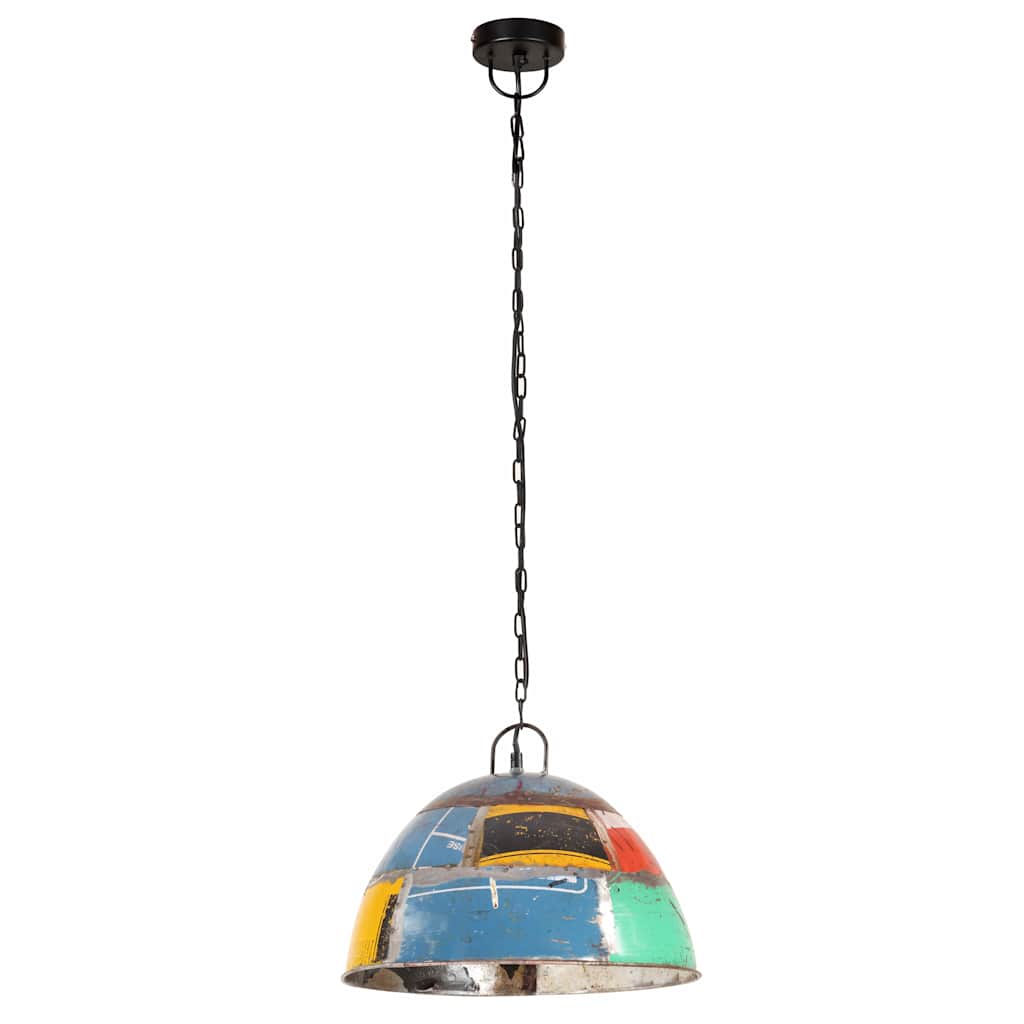 Industrijska viseća svjetiljka 25 W šarena okrugla 41 cm E27