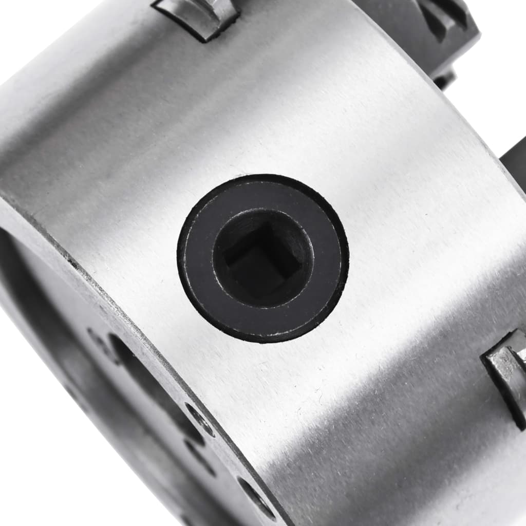 Stezna glava za tokarski stroj s 4 čeljusti 100 mm čelična