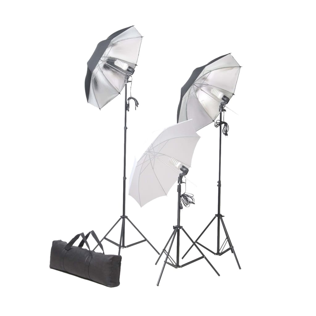 Komplet za fotografski studio sa setom svjetiljki i pozadinom