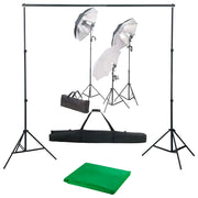 Komplet za fotografski studio sa setom svjetiljki i pozadinom