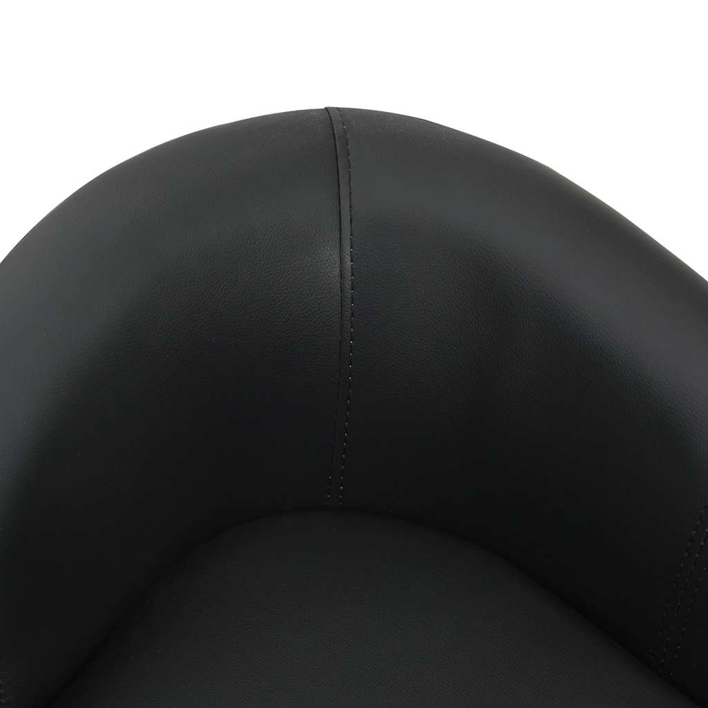 Sofa za pse crna 67 x 41 x 39 cm od umjetne kože