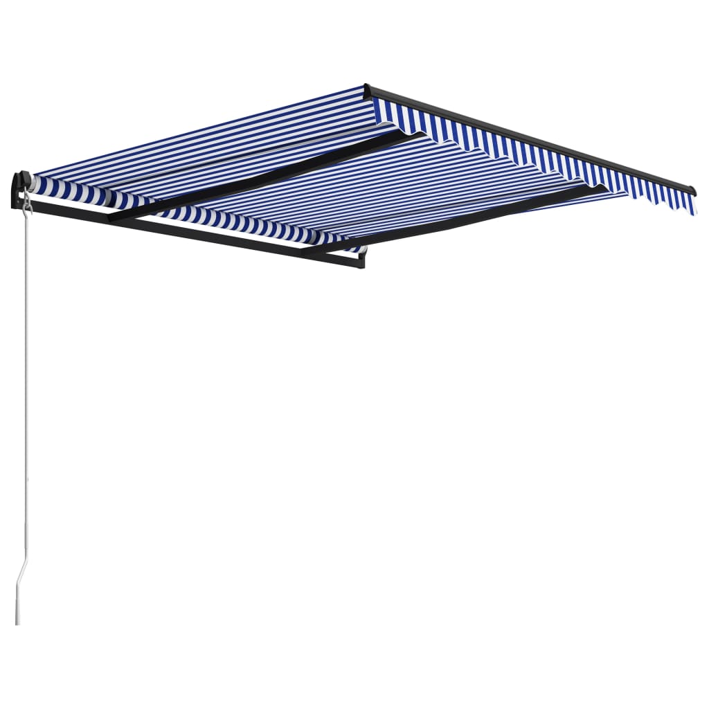 Tenda na ručno uvlačenje 300 x 250 cm plavo-bijela