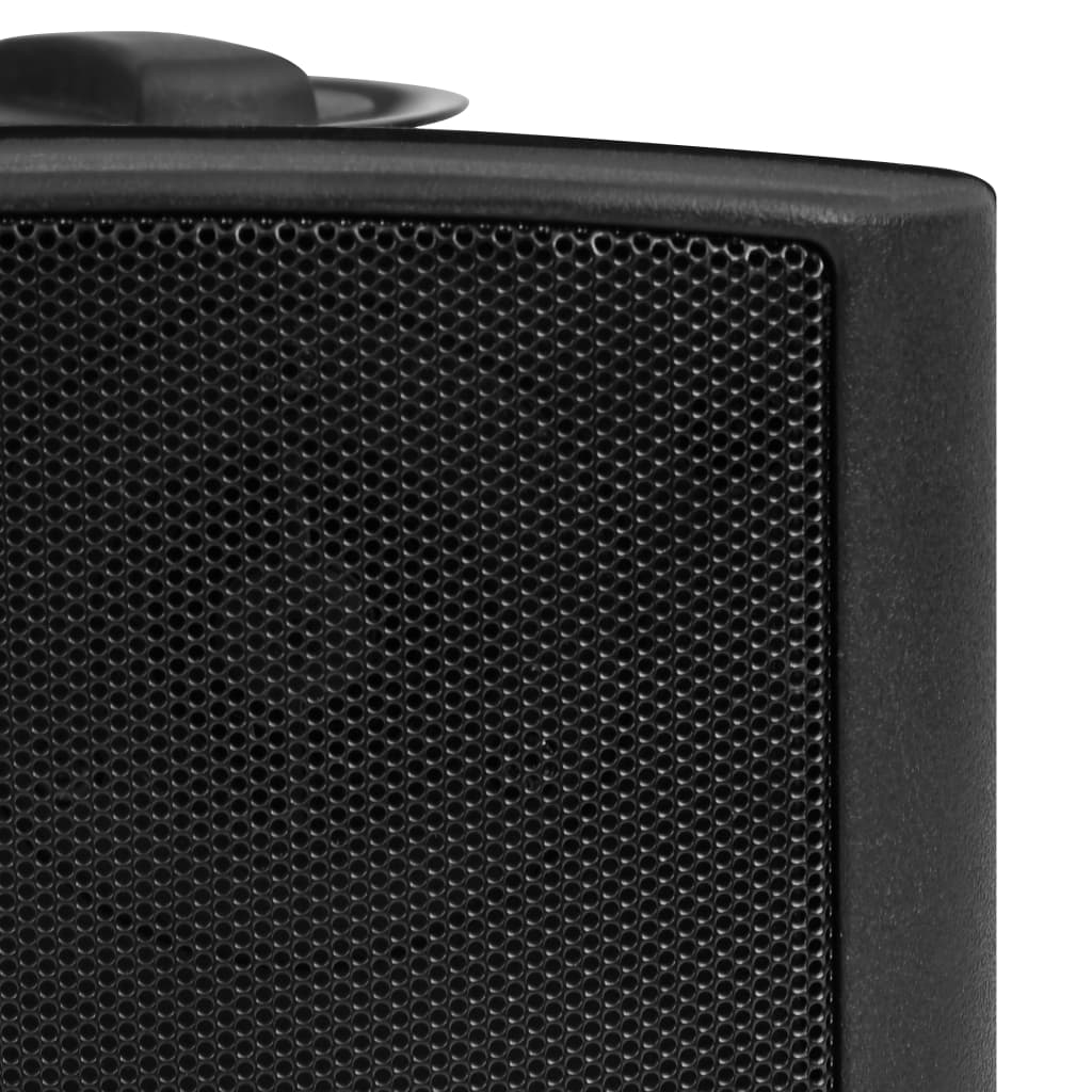 Zidni stereo zvučnici 2 kom crni unutarnji/vanjski 100 W