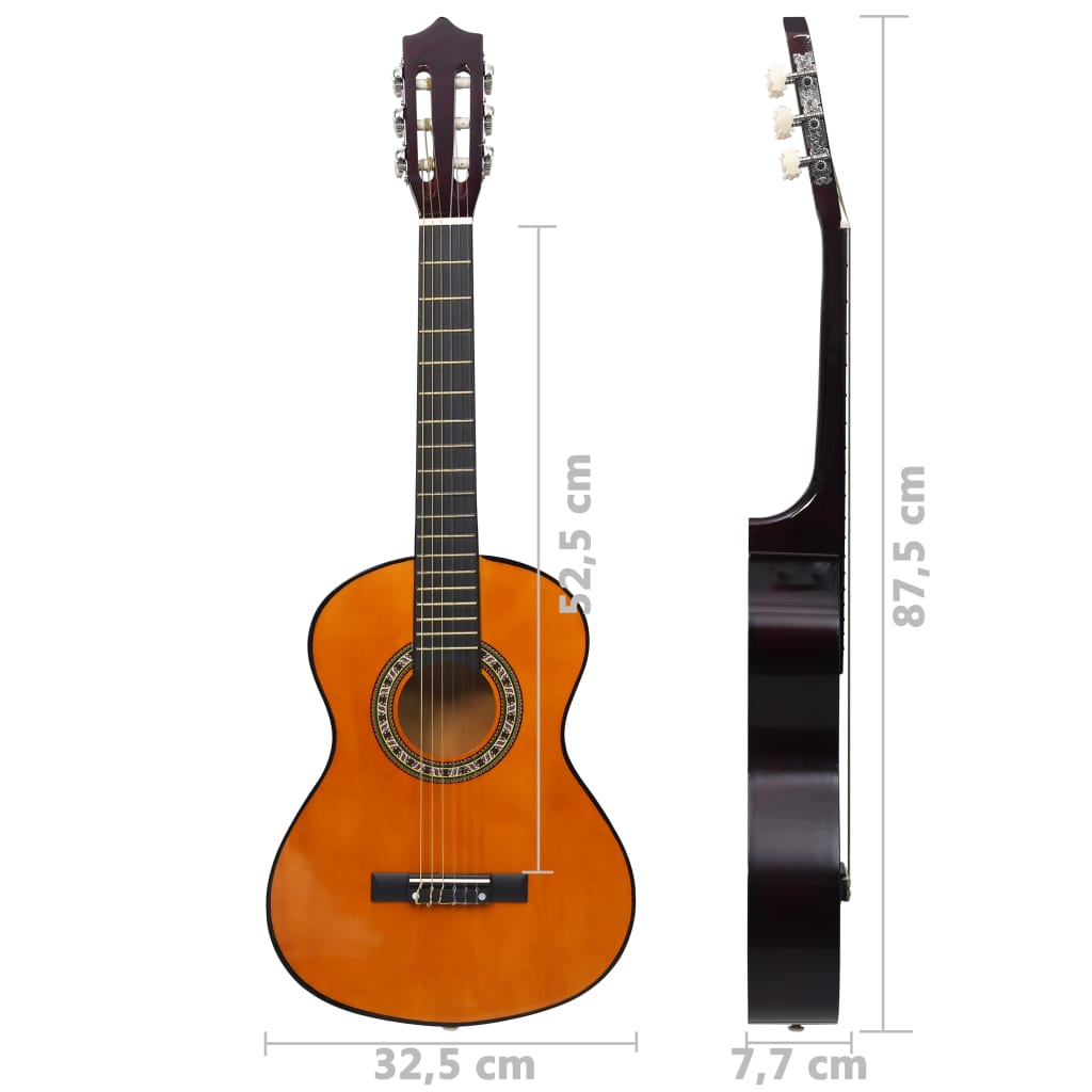 Klasična gitara za početnike i djecu s torbom 1/2 34 "