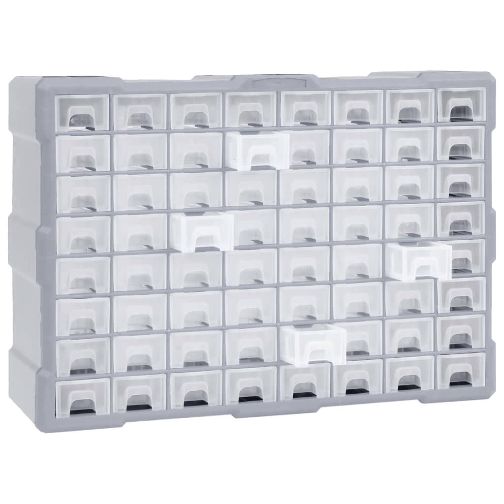Organizator sa 64 ladice 52 x 16 x 37,5 cm