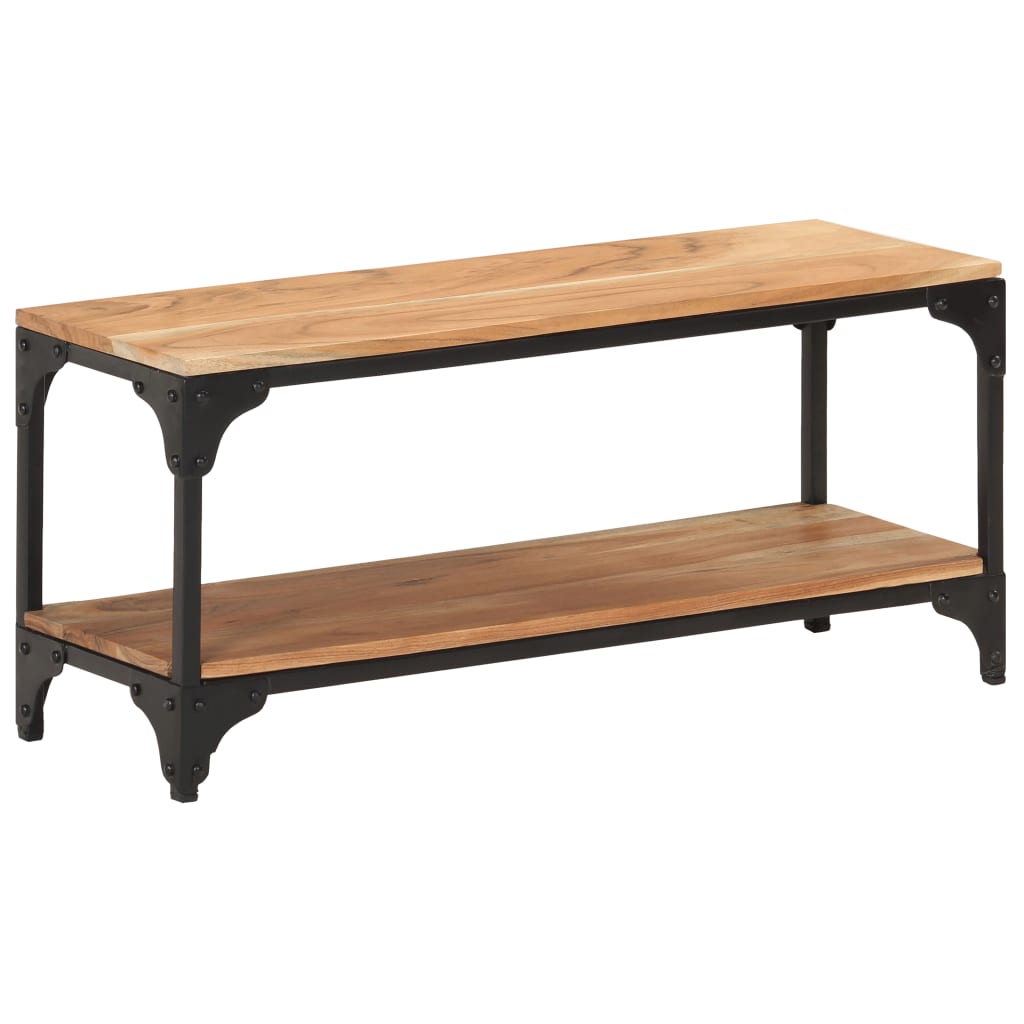 Stolić za kavu 90 x 30 x 40 cm od masivnog bagremovog drva