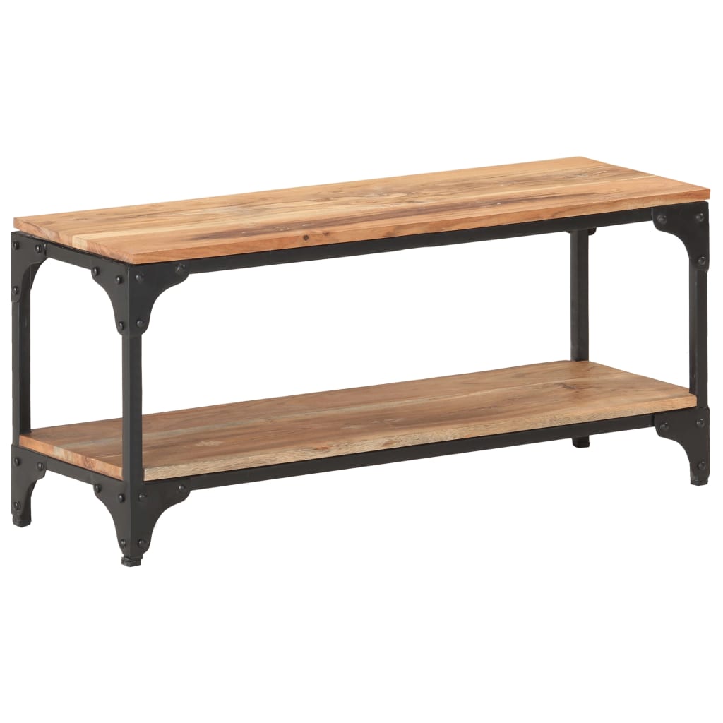 Stolić za kavu 90 x 30 x 40 cm od masivnog bagremovog drva