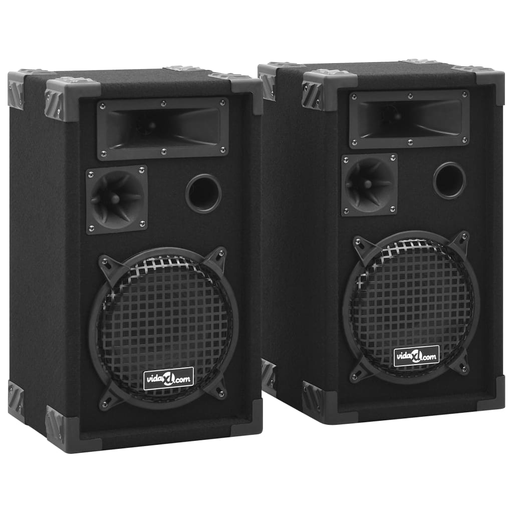 Profesionalni pasivni scenski zvučnici HiFi 2 kom 800 W crni