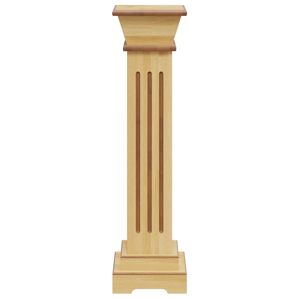 Klasični četvrtasti stalak za biljke boja drva 17x17x66 cm MDF