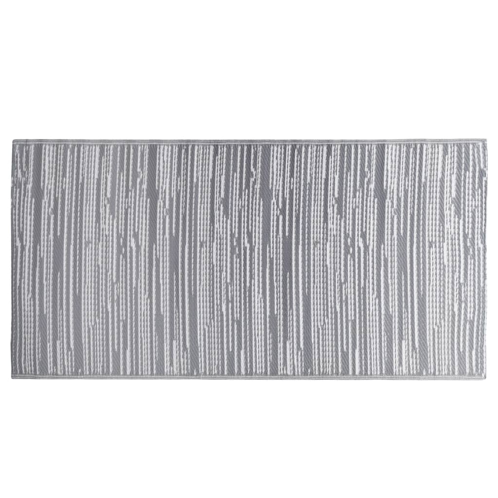 Vanjski tepih ARAKIL sivi 120 x 180 cm PP