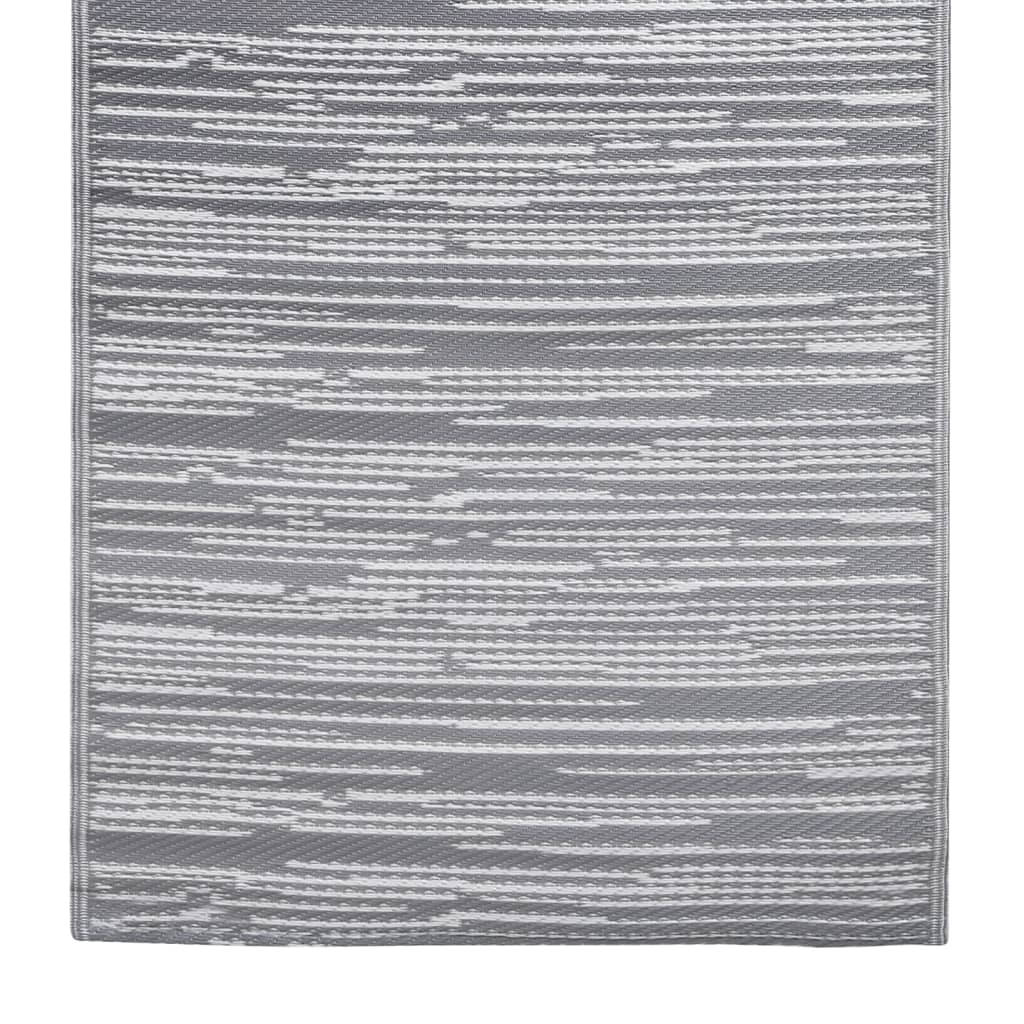 Vanjski tepih ARAKIL sivi 120 x 180 cm PP