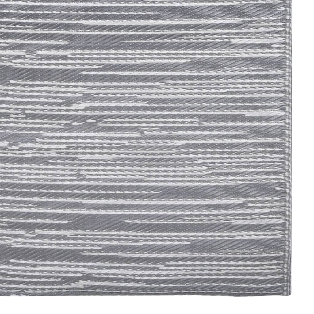 Vanjski tepih ARAKIL sivi 120 x 180 cm PP