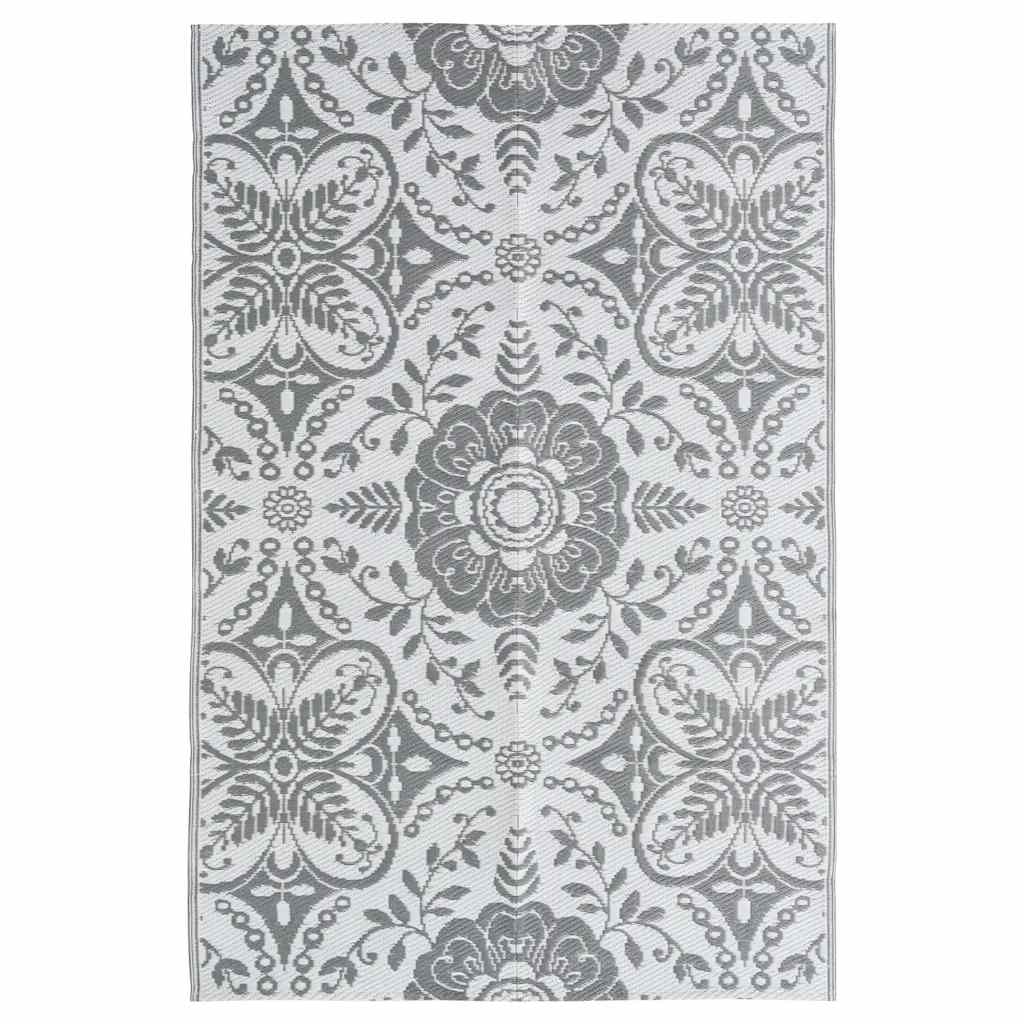 Vanjski tepih ARAKIL svijetlo sivi 120x180 cm PP