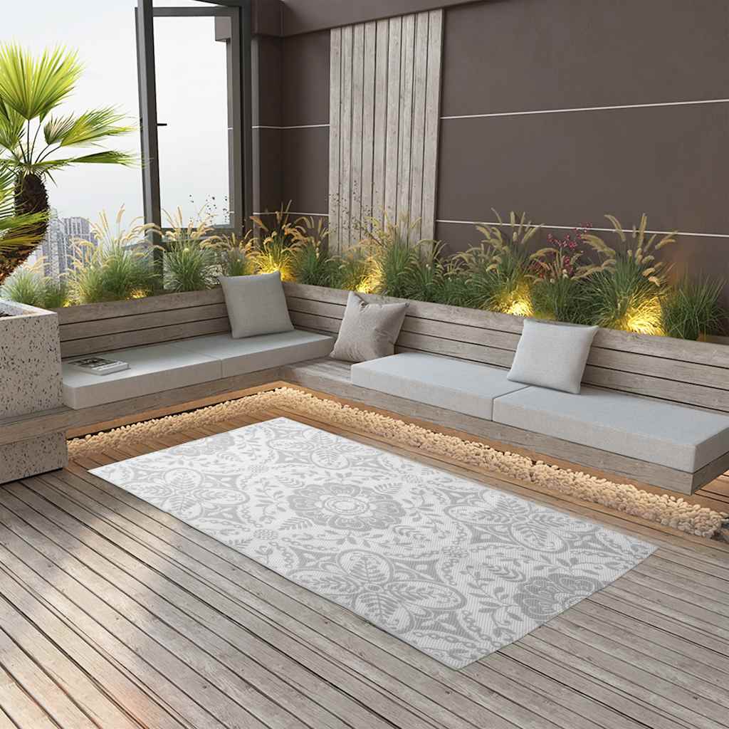 Vanjski tepih ARAKIL svijetlo sivi 120x180 cm PP