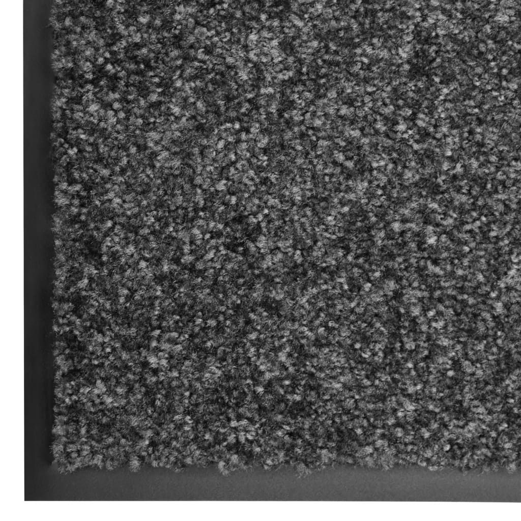 Otirač perivi antracit 60 x 180 cm