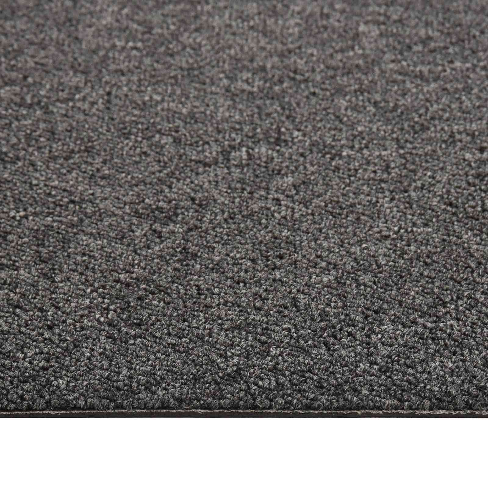 Tepih 20 pcs Antracit 50 x 50 cm 100% Polipropilen