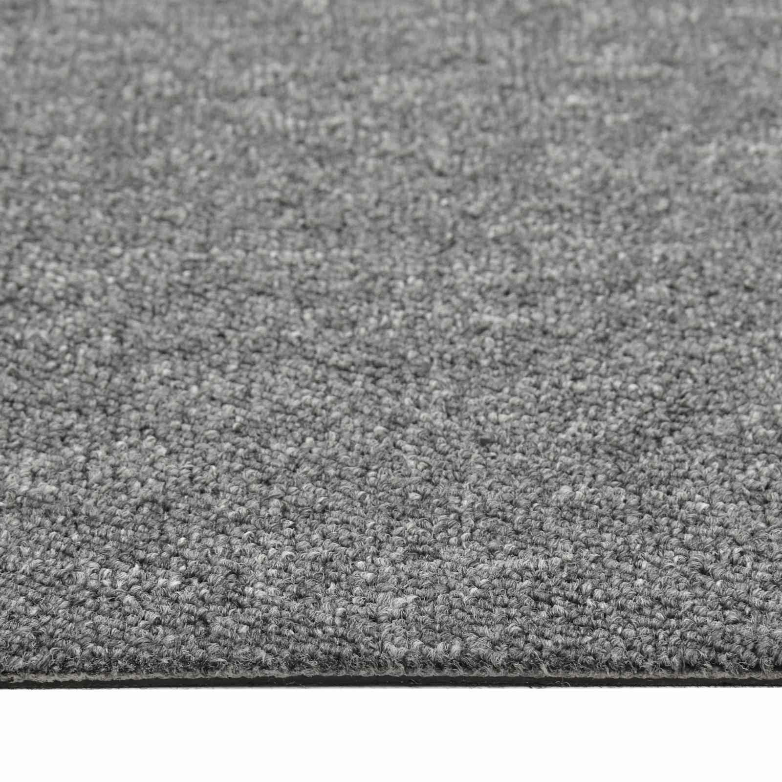 Tepih 20 pcs Sivi 50 x 50 cm 100% Polipropilen