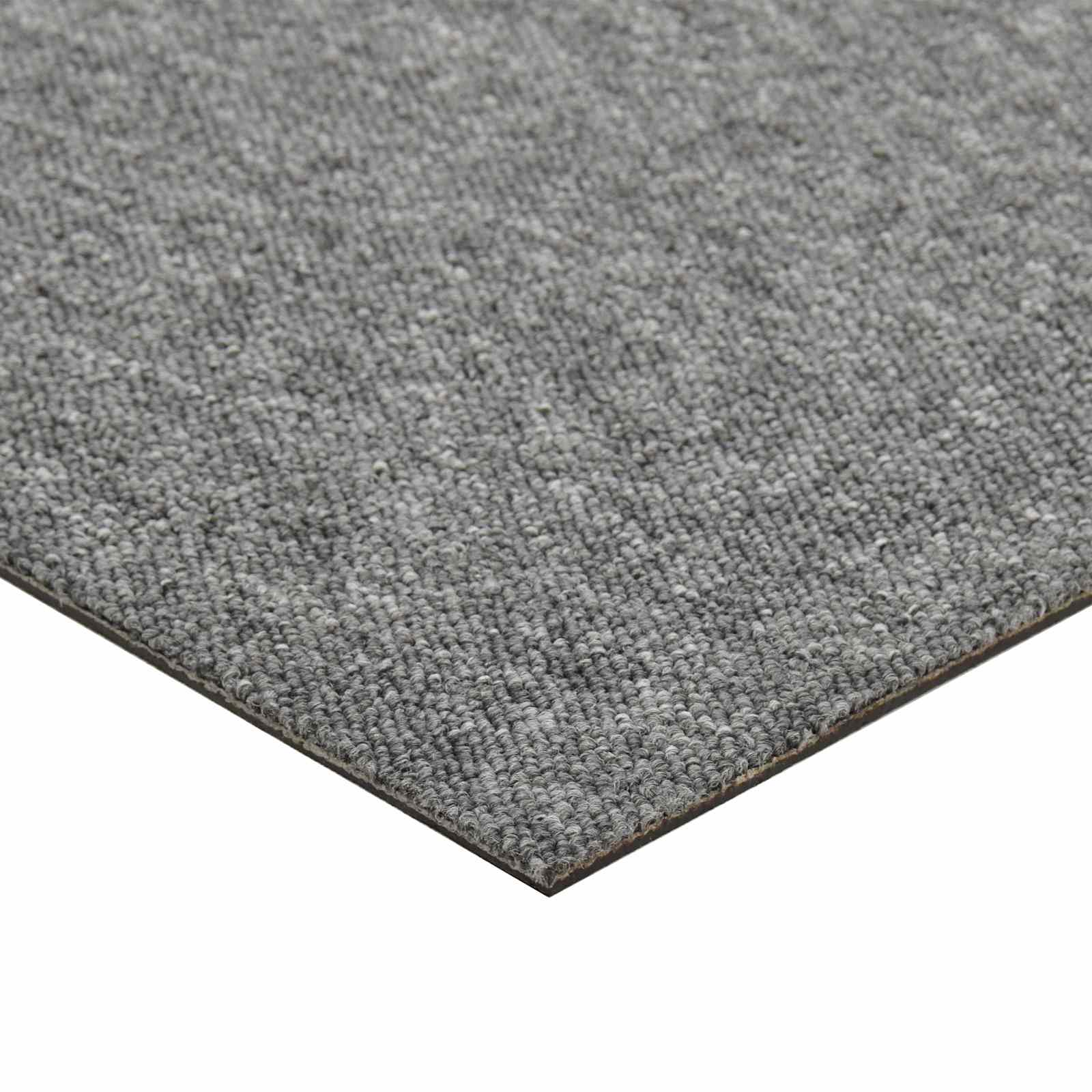 Tepih 20 pcs Sivi 50 x 50 cm 100% Polipropilen