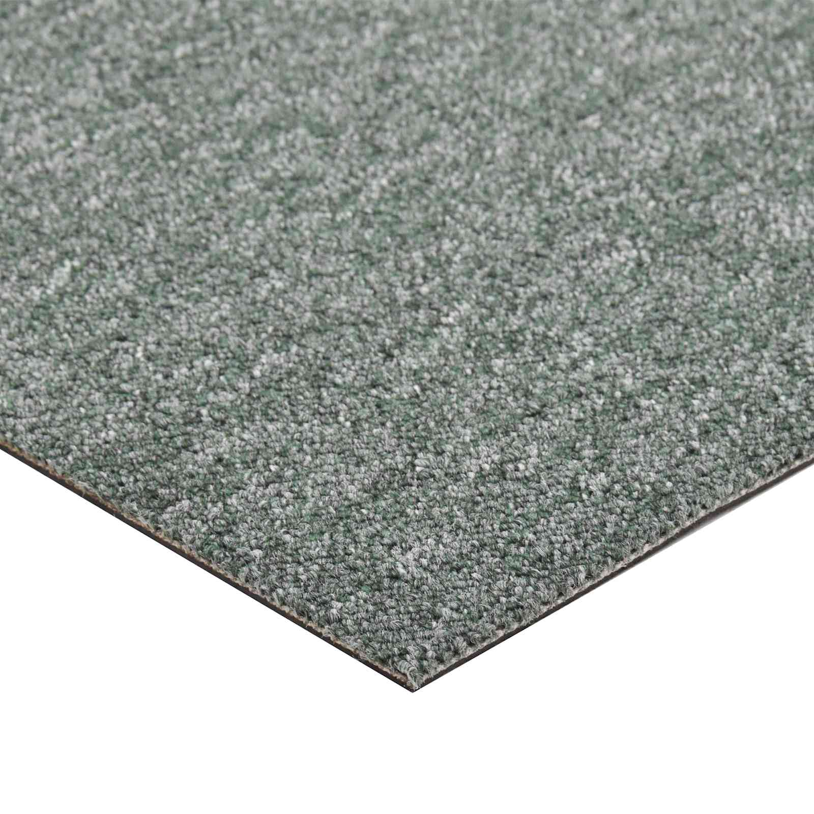Tepih 20 pcs Zelena 50 x 50 cm 100% Polipropilen