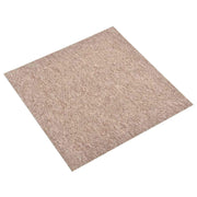 Tepih 20 pcs Bež 50 x 50 cm 100% Polipropilen