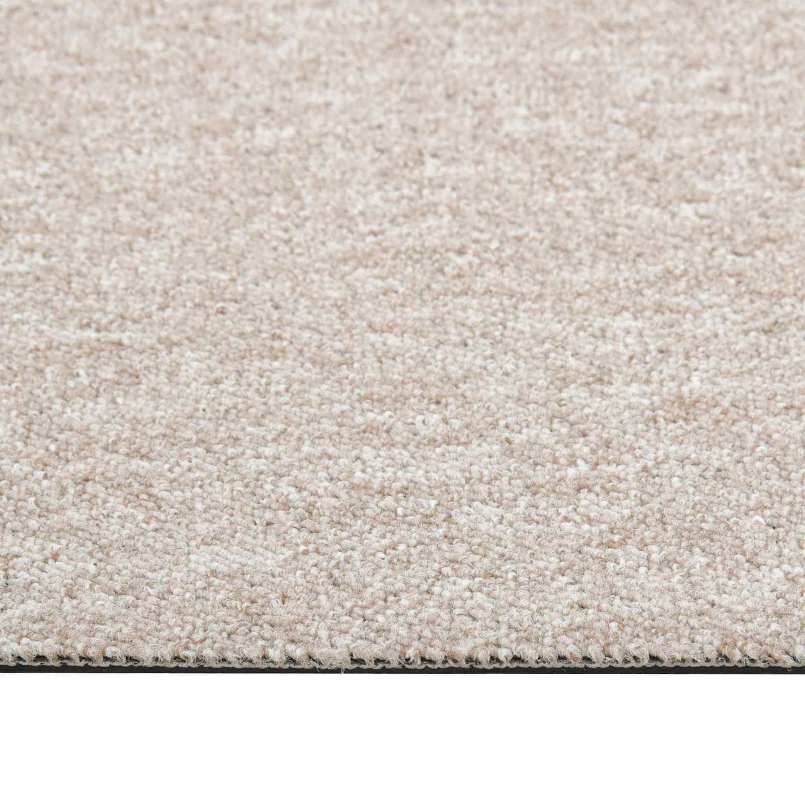 Tepih 20 pcs Svijetla bež 50 x 50 cm 100% Polipropilen