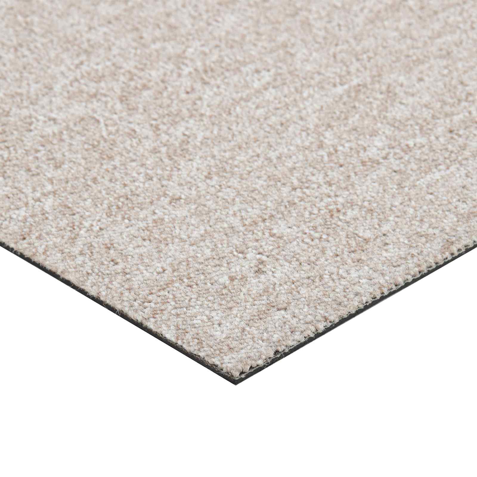 Tepih 20 pcs Svijetla bež 50 x 50 cm 100% Polipropilen