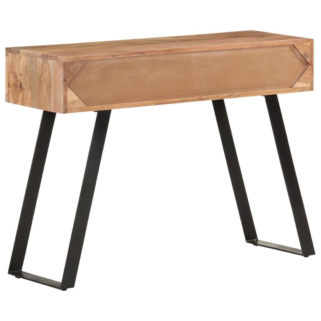 Konzolni stol 100 x 35 x 76 cm od masivnog bagremovog drva
