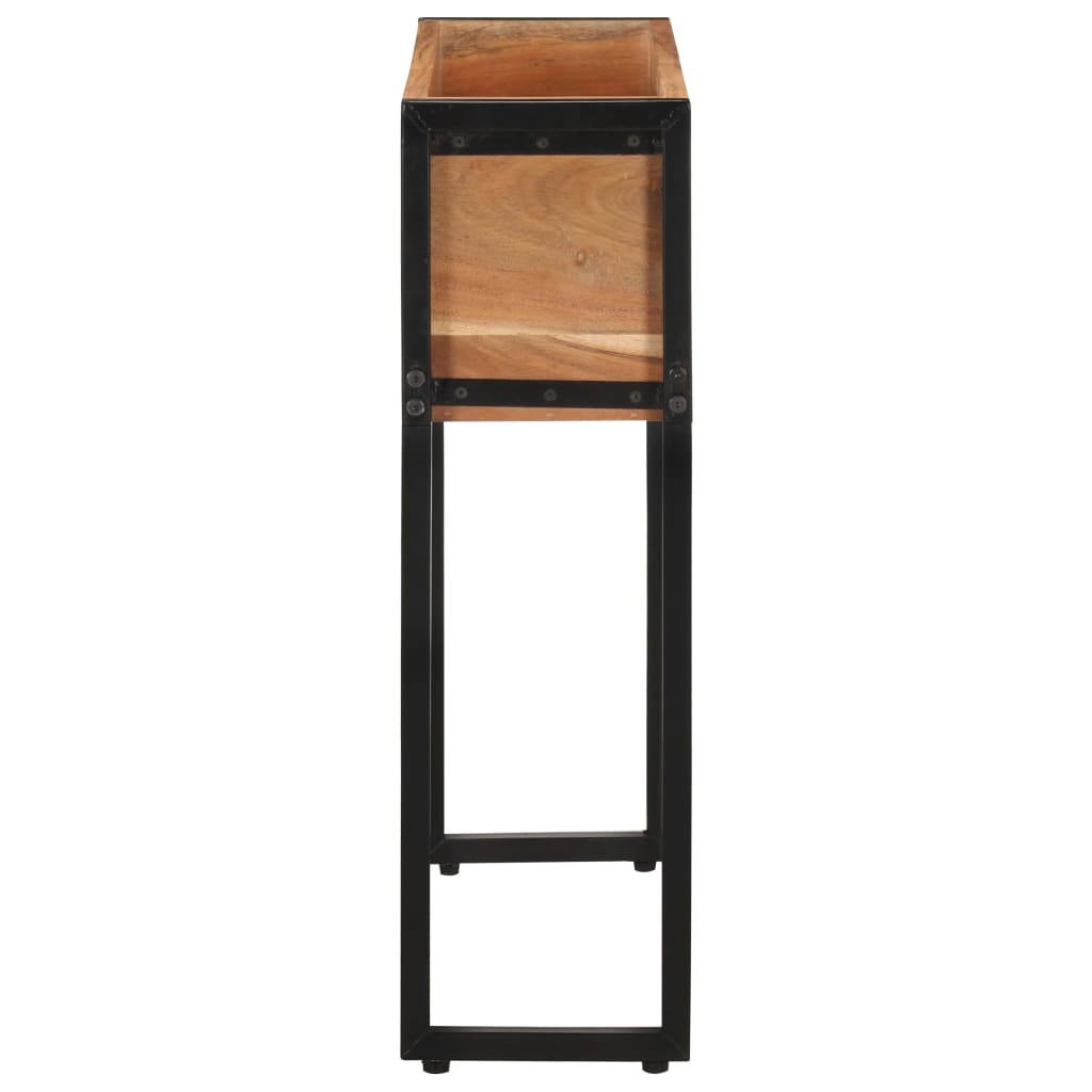 Posuda za sadnju 60 x 20 x 68 cm od masivnog bagremovog drva