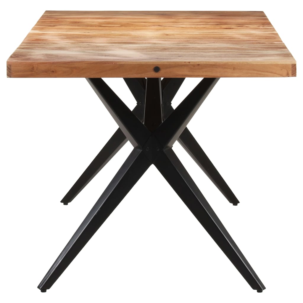 Blagovaonski stol 160 x 80 x 76 cm od masivnog bagremovog drva