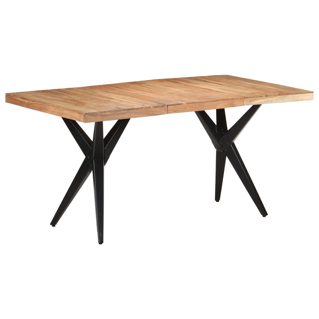 Blagovaonski stol 160 x 80 x 76 cm od masivnog bagremovog drva