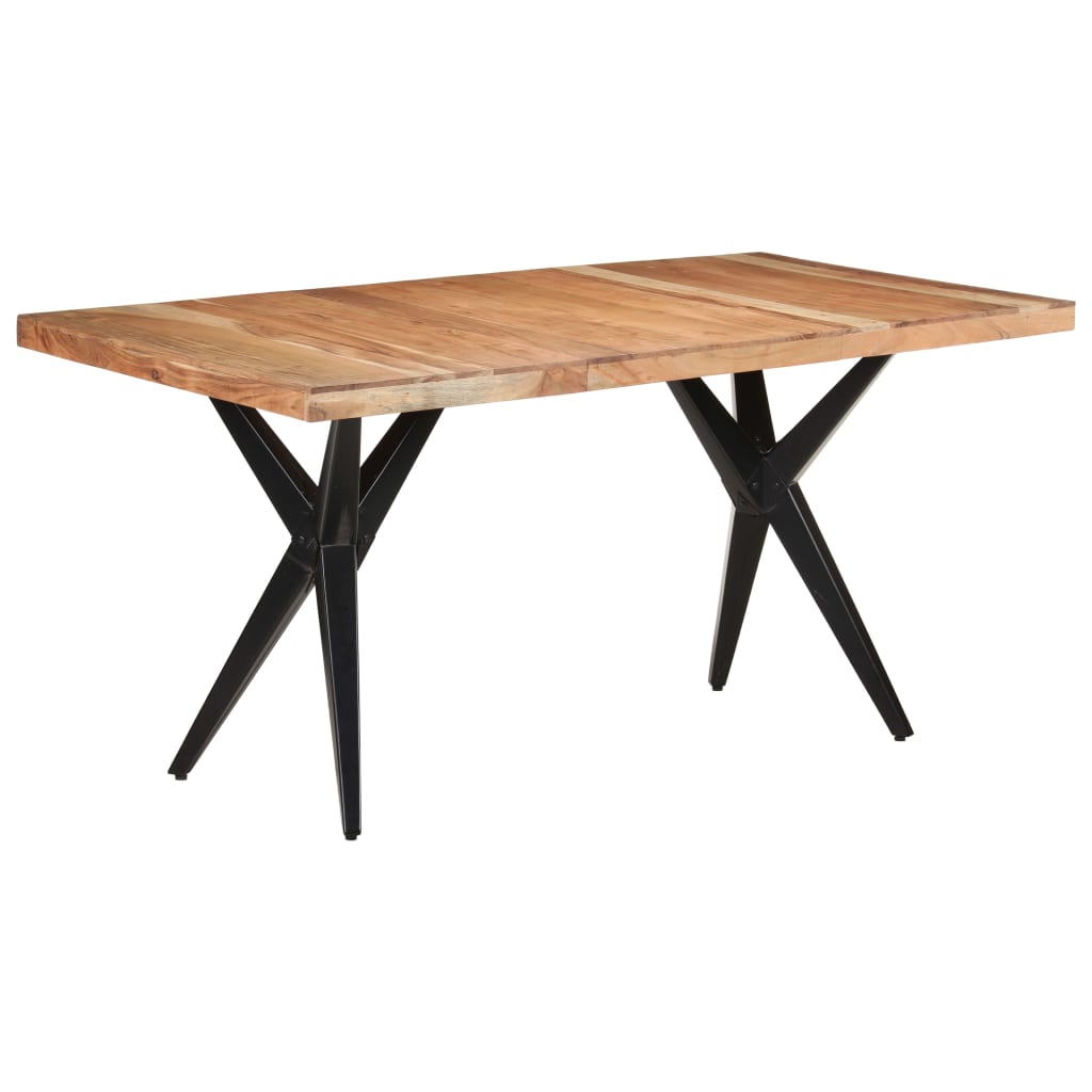 Blagovaonski stol 160 x 80 x 76 cm od masivnog bagremovog drva