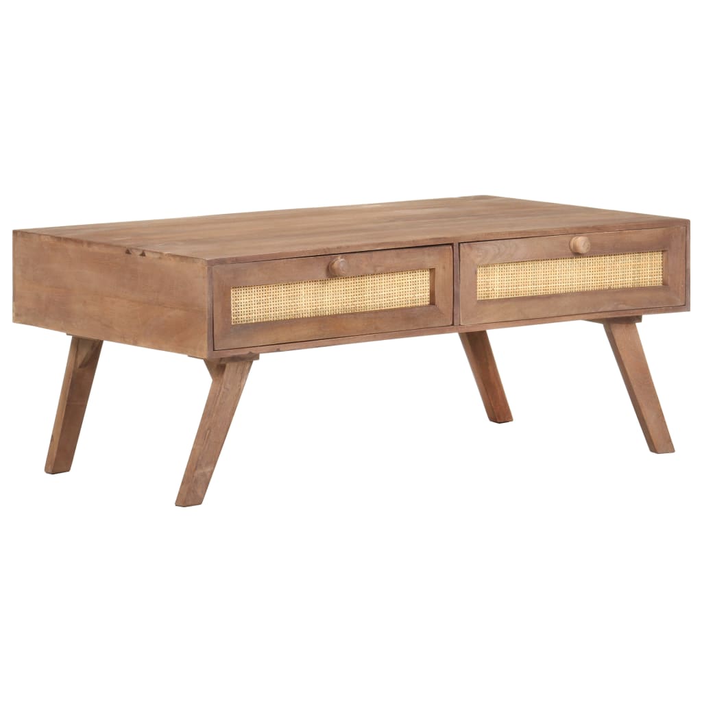 Stolić za kavu 100 x 60 x 40 cm od masivnog drva manga