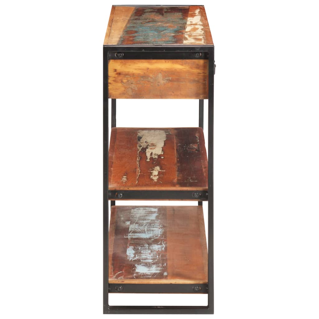 Komoda od masivnog obnovljenog drva 120 x 30 x 75 cm