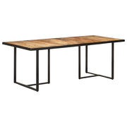 Blagovaonski stol 200 cm od grubog drva manga