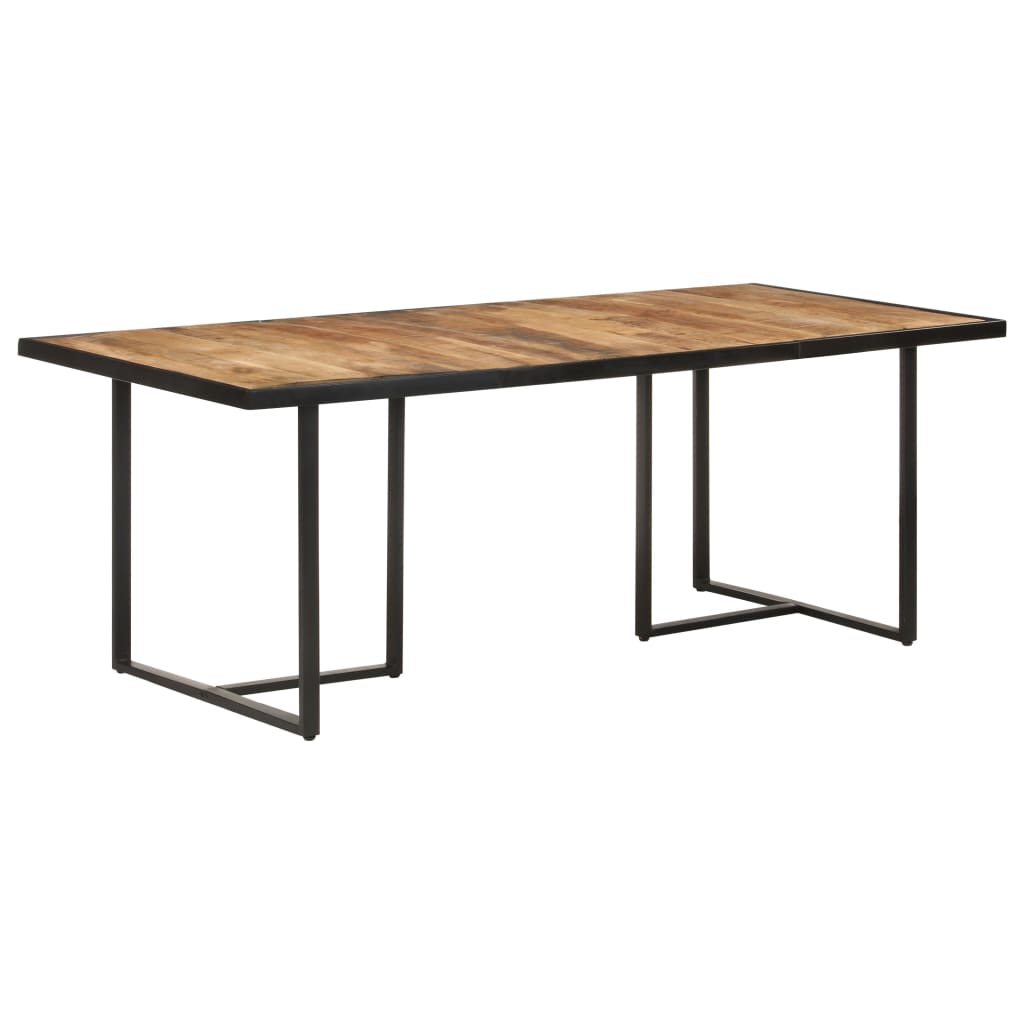 Blagovaonski stol 200 cm od grubog drva manga