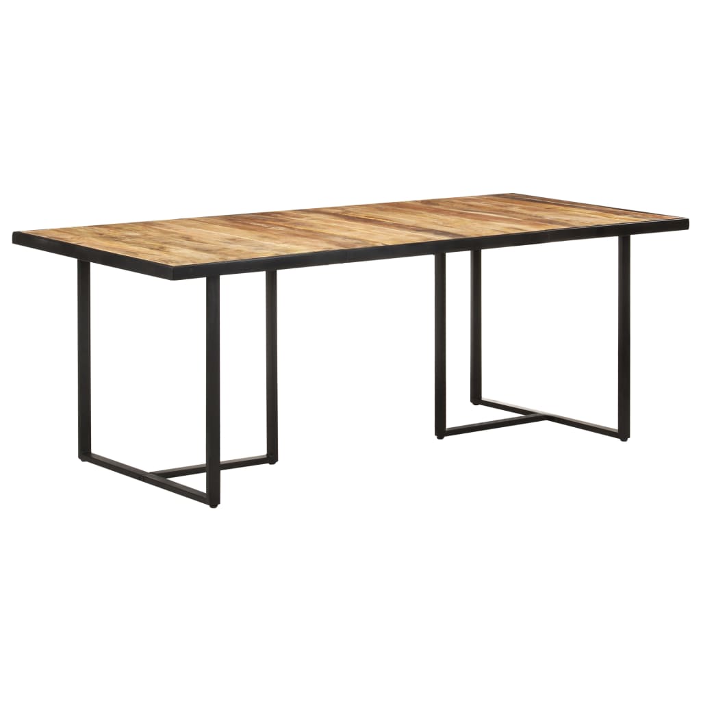 Blagovaonski stol 200 cm od grubog drva manga