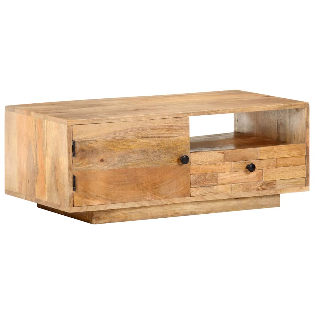 Stolić za kavu 90 x 50 x 35 cm od masivnog drva manga