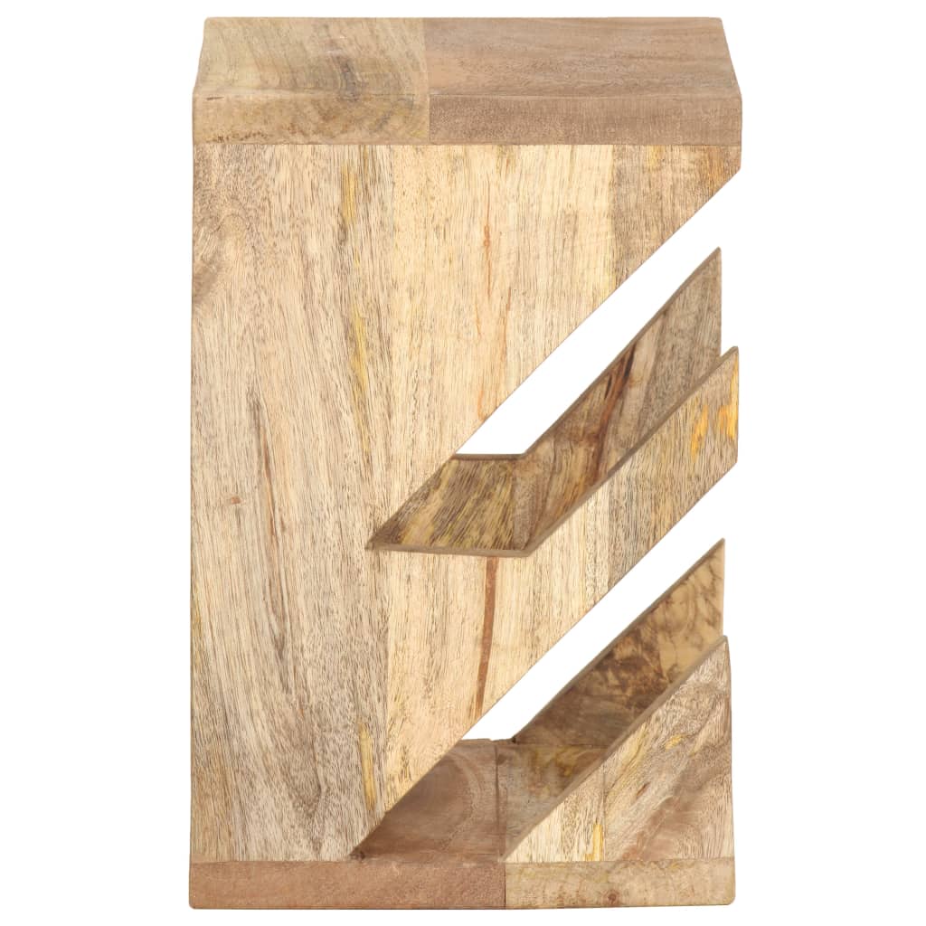 Zidni držač za skateboarde 25 x 20 x 30 cm masivno drvo manga