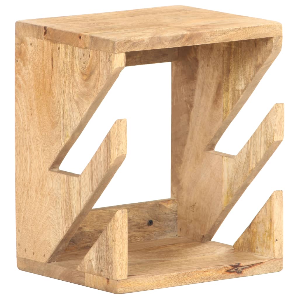 Zidni držač za skateboarde 25 x 20 x 30 cm masivno drvo manga