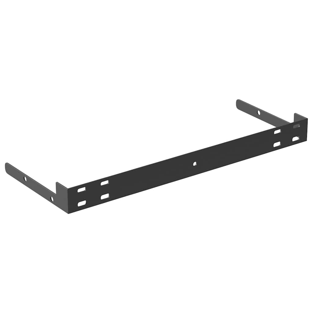 Plutajuće zidne police 4 kom bijele 40 x 23 x 3,8 cm MDF