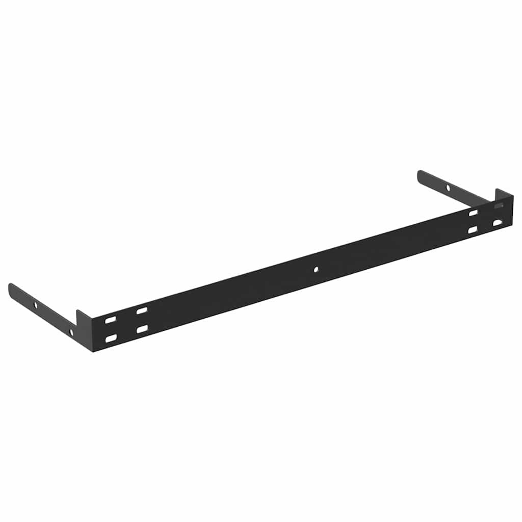 Plutajuće zidne police 2 kom bijele 50 x 23 x 3,8 cm MDF