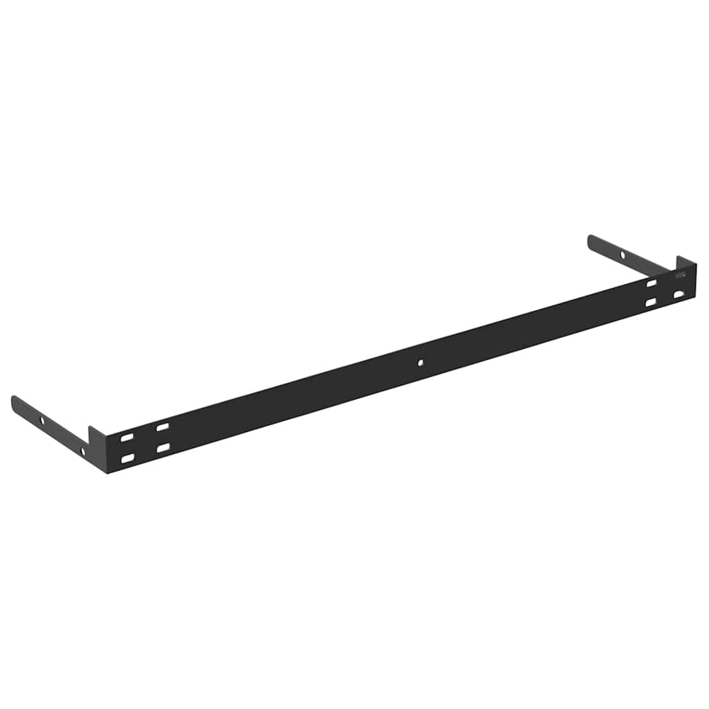 Plutajuće zidne police 2 kom bijele 60 x 23,5 x 3,8 cm MDF
