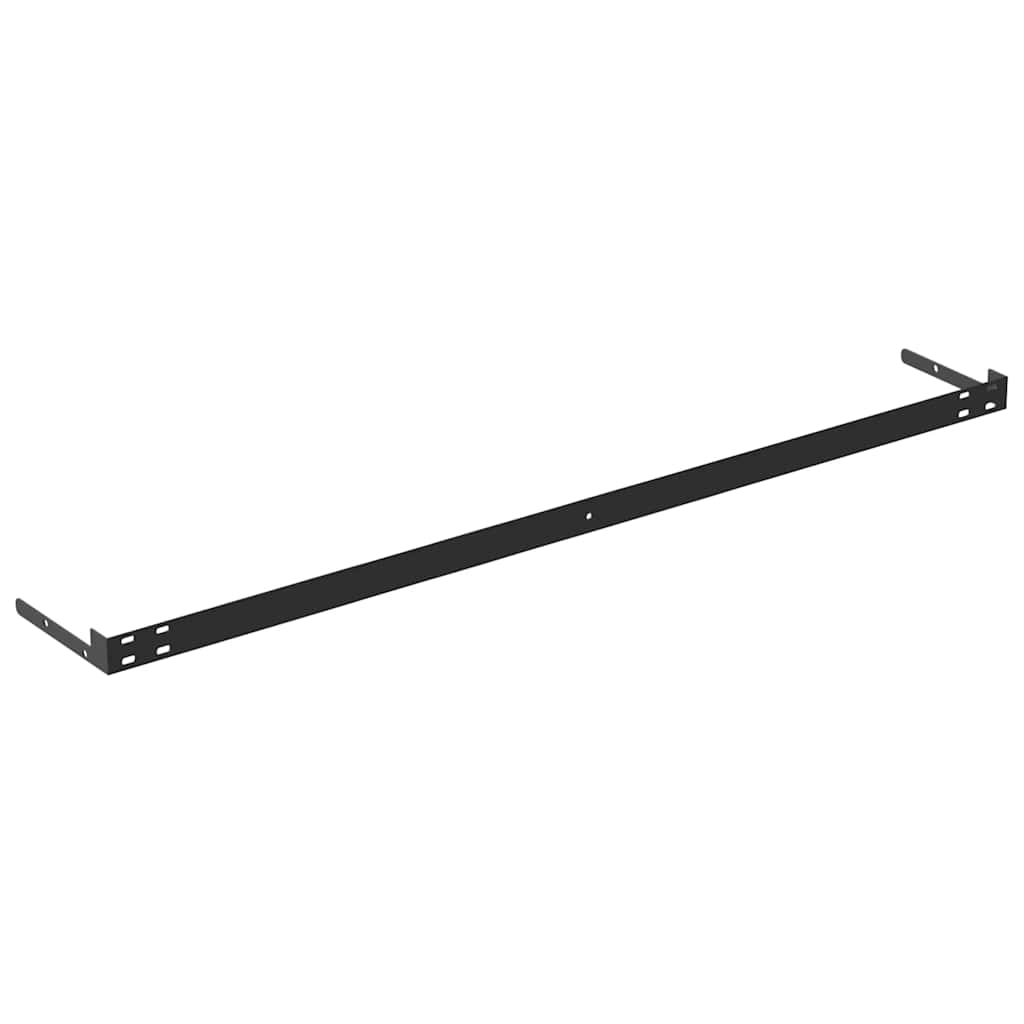 Plutajuće zidne police 2 kom bijele 90 x 23,5 x 3,8 cm MDF
