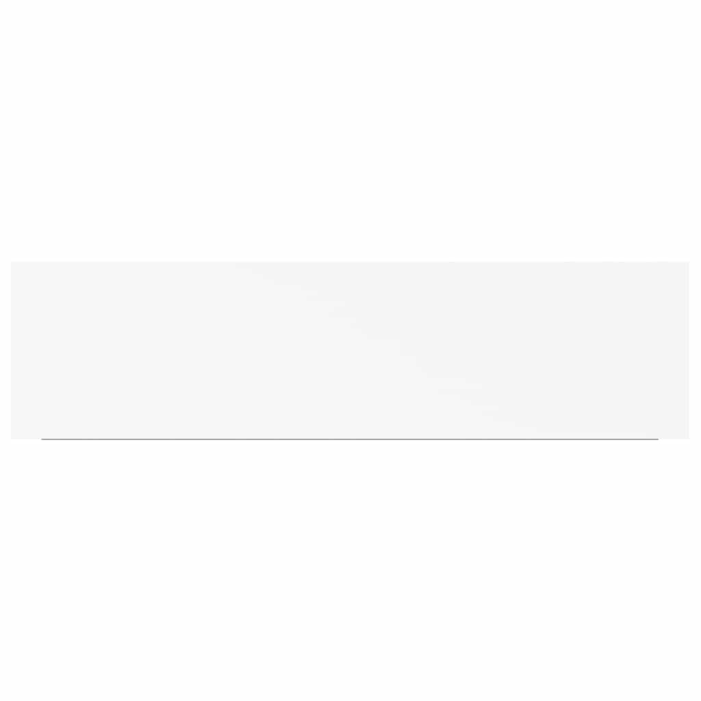 Plutajuće zidne police 2 kom bijele 90 x 23,5 x 3,8 cm MDF