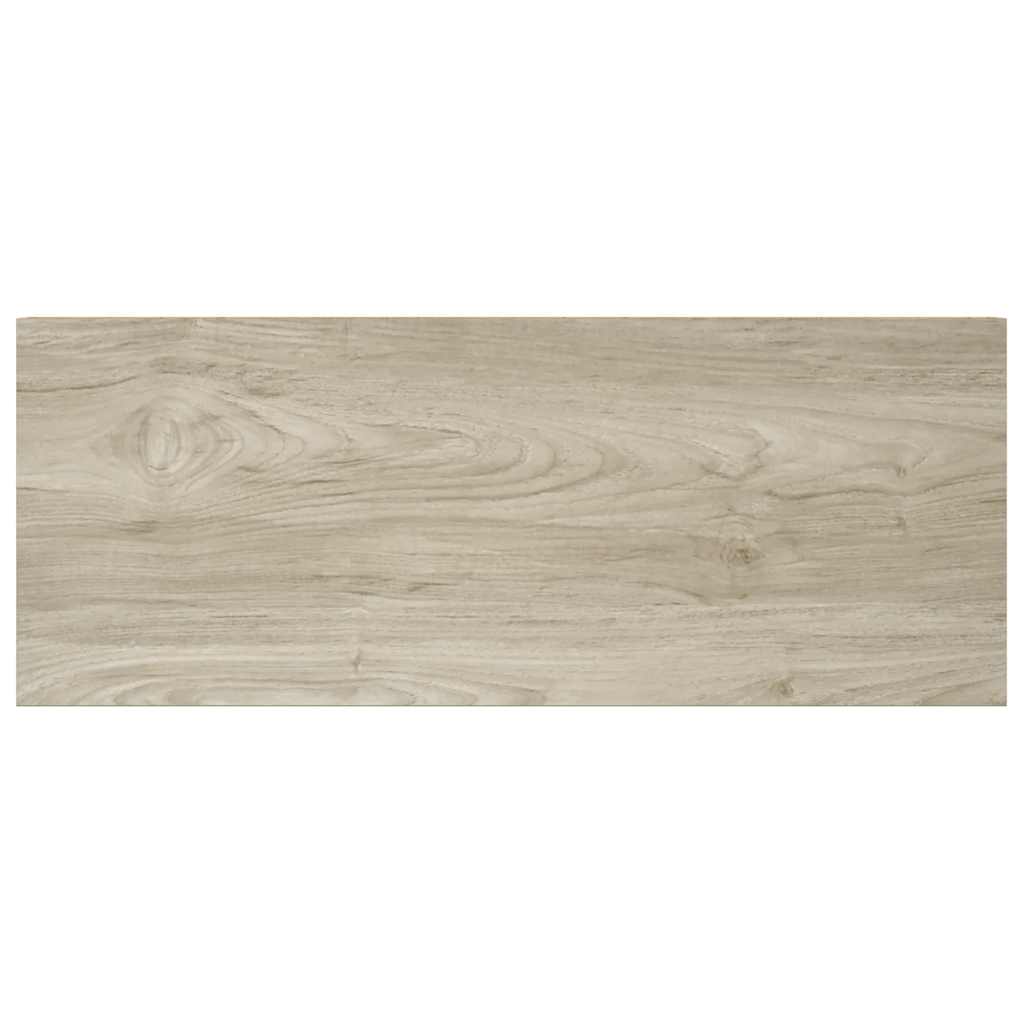 Plutajuća zidna polica boja hrasta 60 x 23,5 x 3,8 cm MDF