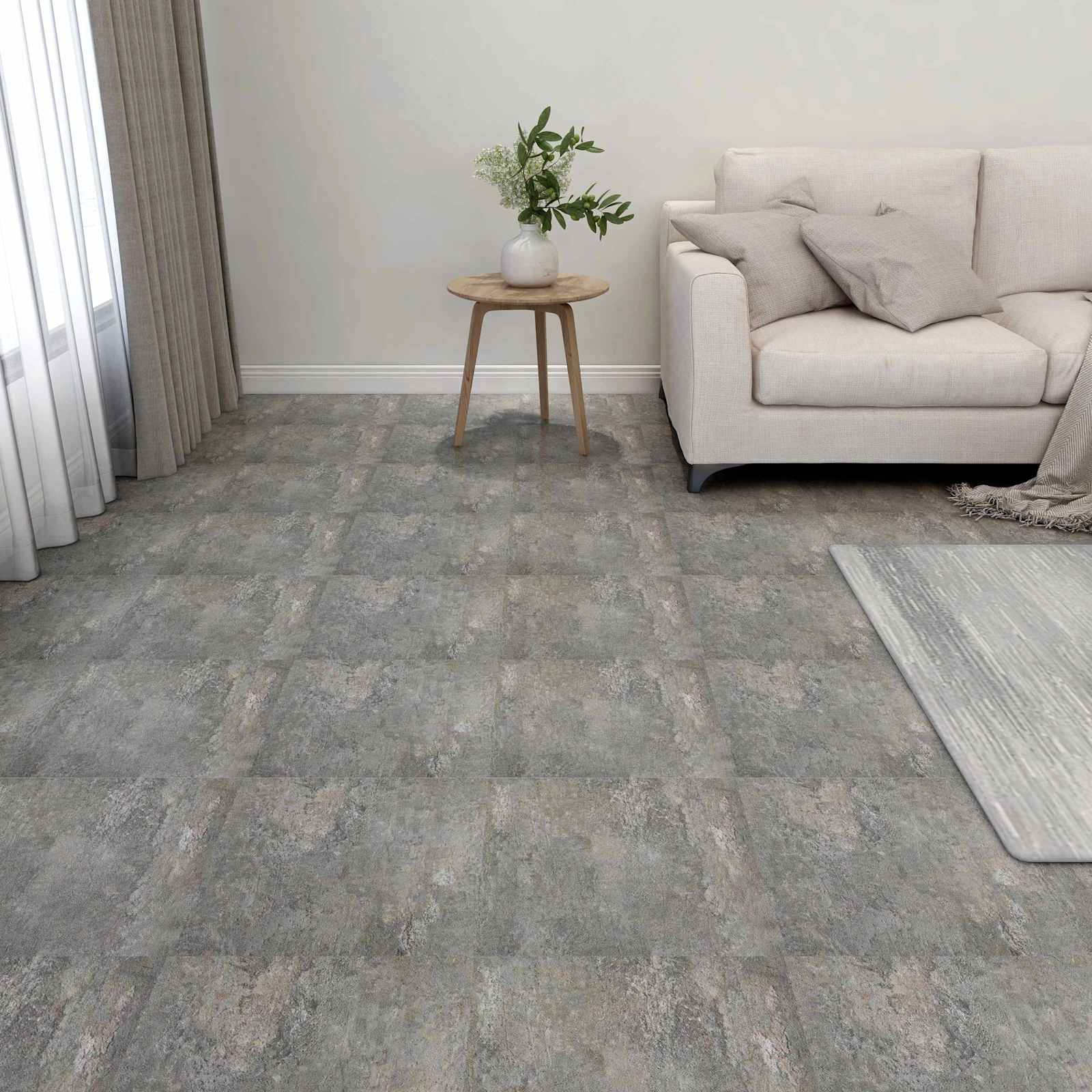 Podne daske 5,11 m² 55 pcs PVC Kameni zid
