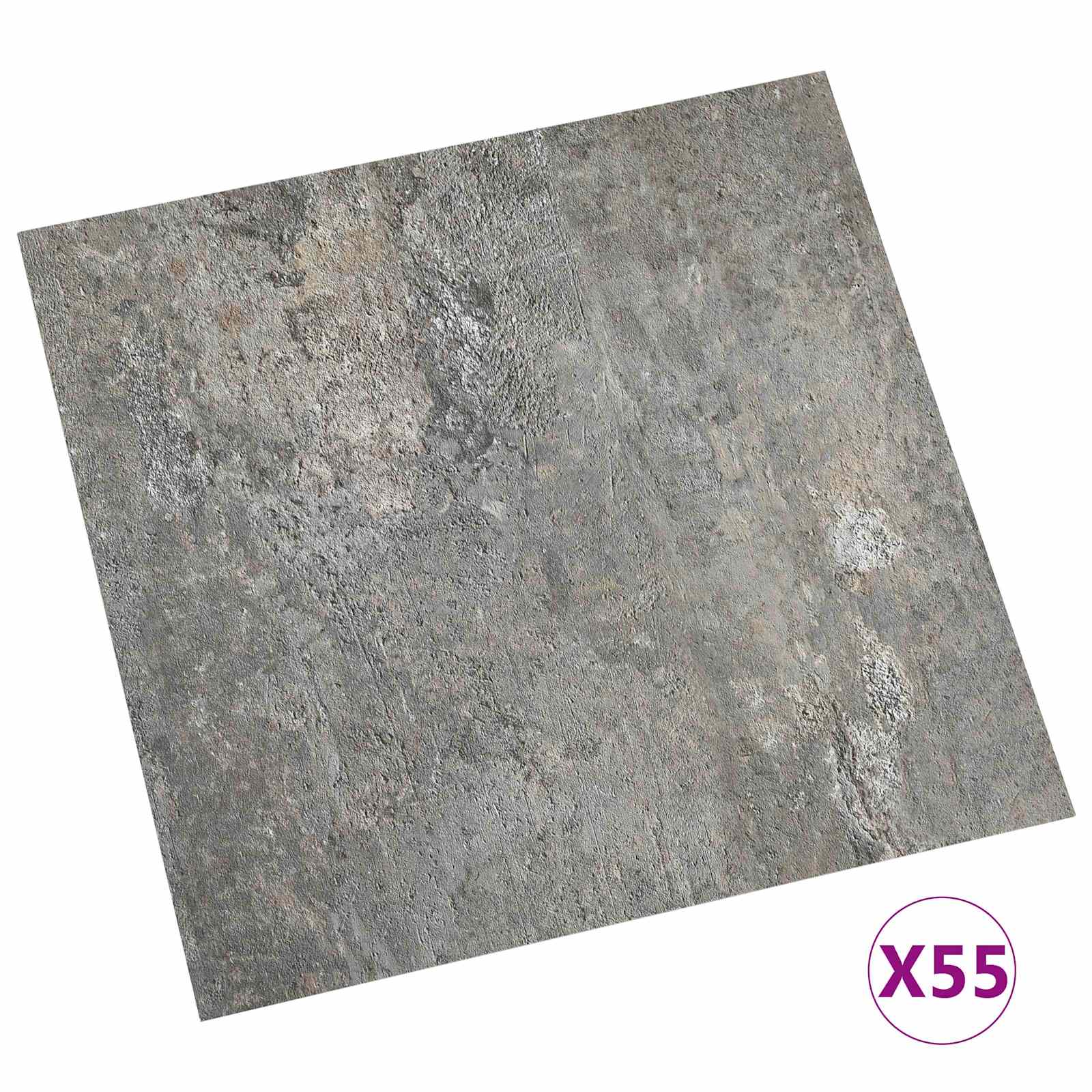 Podne daske 5,11 m² 55 pcs PVC Kameni zid